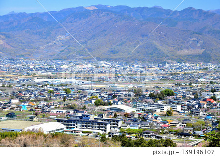 笛吹市より石和温泉方面を望む(山梨県笛吹市)【2026.4】 139196107
