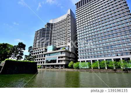 春の皇居外苑 和田倉濠付近 パレスホテル 春の皇居外苑 和田倉濠付近 パレスホテル 139196135