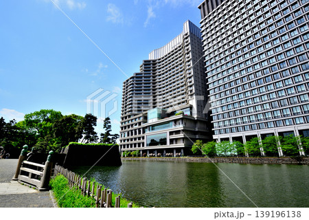 春の皇居外苑 和田倉濠付近 パレスホテル 春の皇居外苑 和田倉濠付近 パレスホテル 139196138