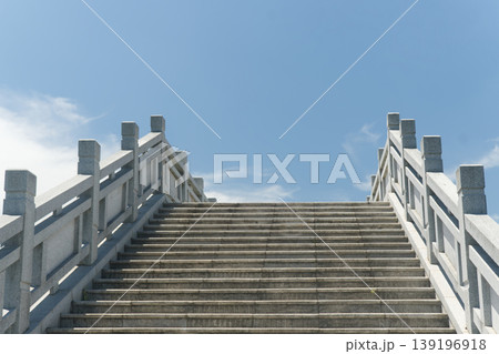 Stone stairs leading to the sky	 139196918