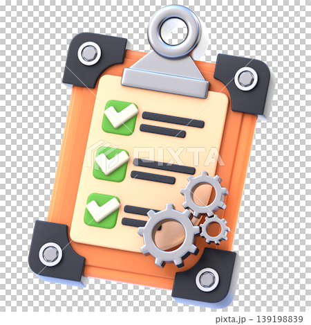 Clipboard with Checklist 3D Icon, Glossy Construction Inspection Illustration for UI UX, Website, Mobile App, E-commerce and Educational Content Clipboard with Checklist 3D Icon, Glossy Construction Inspection Illustration for UI UX, Website, Mobile App, E-commerce and Educational Content 139198839