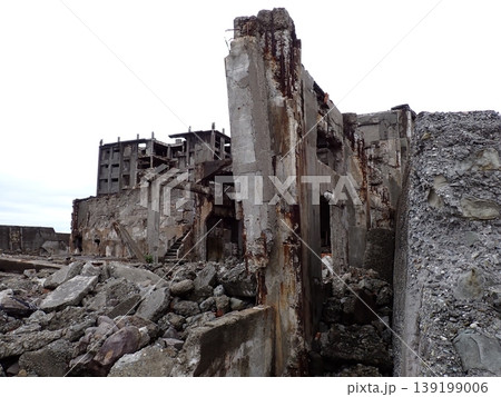 世界遺産　軍艦島 139199006