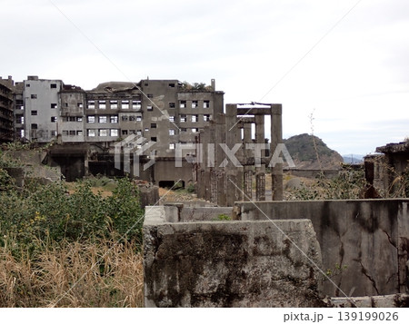 世界遺産　軍艦島 139199026