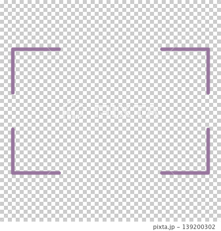 Purple corner frame copy space material 139200302