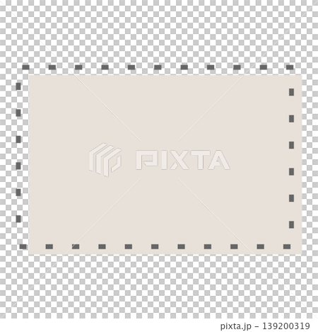 Copy space material with a beige dotted frame. 139200319