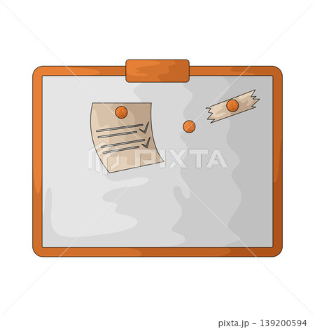 Illustration of Survey Board Illustration of Survey Board 139200594