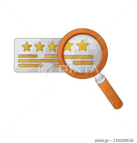 Illustration of Rating Check Illustration of Rating Check 139200616