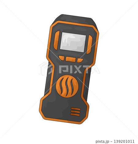 Illustration of Gas Detector Illustration of Gas Detector 139201011