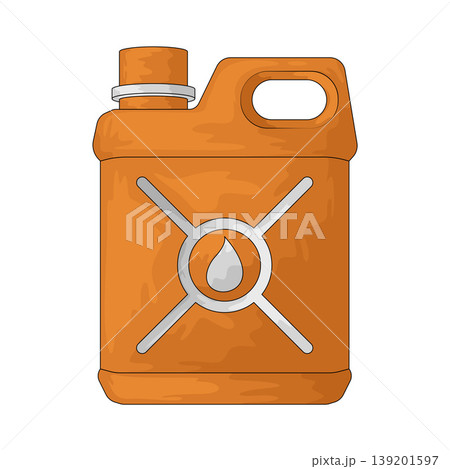 Illustration of Jerrycan Illustration of Jerrycan 139201597