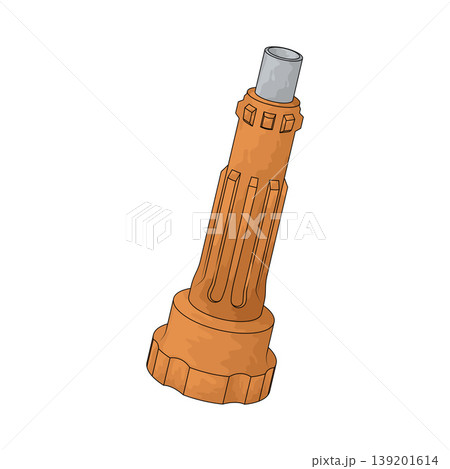 Illustration of Drill Bit Illustration of Drill Bit 139201614