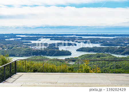英虞湾の絶景 春の横山展望台 三重県 英虞湾の絶景 春の横山展望台 三重県 139202429