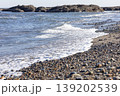 砂浜に打ち寄せる波 砂浜に打ち寄せる波 139202539