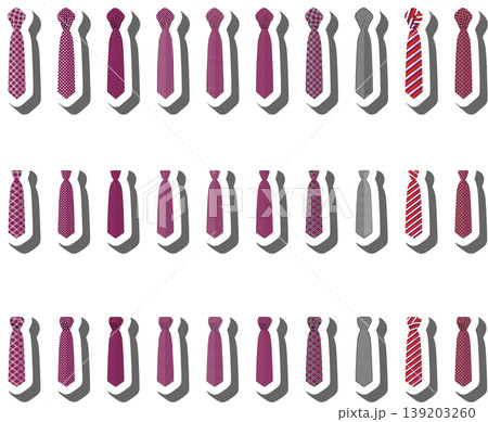 Set ties different types and neckties various size Set ties different types and neckties various size 139203260