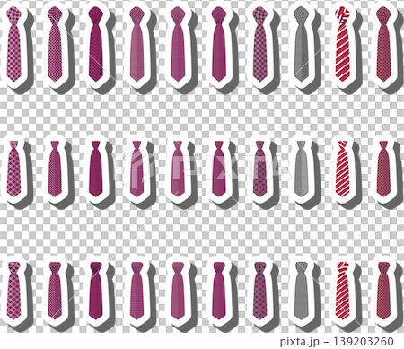 Set ties different types and neckties various size Set ties different types and neckties various size 139203260