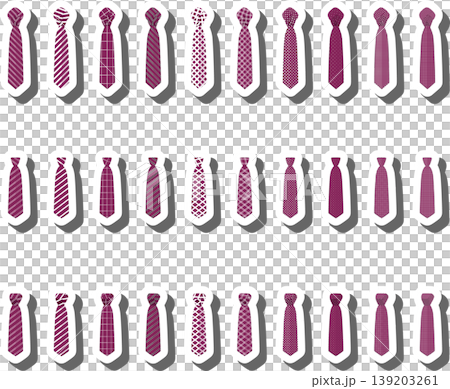 Set ties different types and neckties various size Set ties different types and neckties various size 139203261