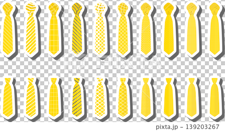 Set ties different types and neckties various size Set ties different types and neckties various size 139203267