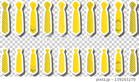 Set ties different types and neckties various size Set ties different types and neckties various size 139203270