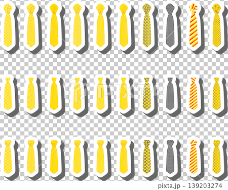 Set ties different types and neckties various size Set ties different types and neckties various size 139203274