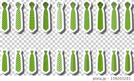 Set ties different types and neckties various size Set ties different types and neckties various size 139203283
