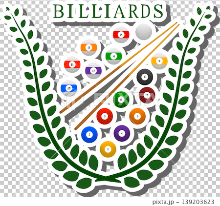 Collection accessory for sport game billiards Collection accessory for sport game billiards 139203623