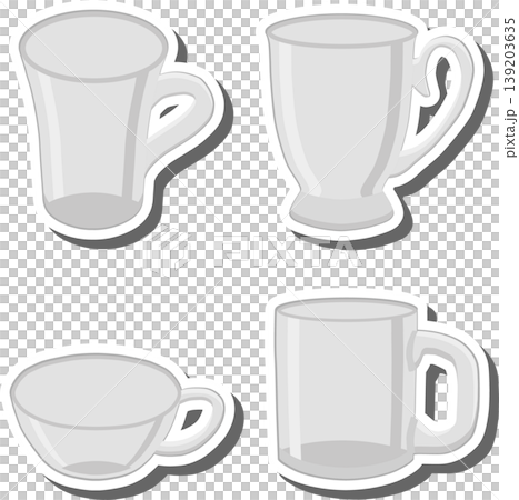 Set symbols for glass cup with shine for water Set symbols for glass cup with shine for water 139203635