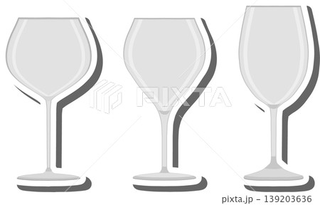 Set symbols for glass cup with shine for water Set symbols for glass cup with shine for water 139203636