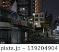 昭和レトロな夜の街並み 139204904