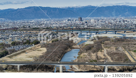 木曽三川公園一宮タワー展望台からの眺め 139205892