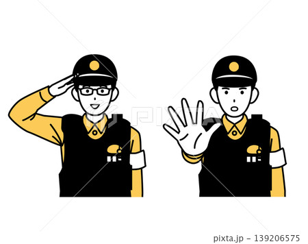 日本の警察官のイラスト 日本の警察官のイラスト 139206575