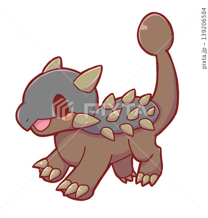 デフォルメされたアンキロサウルス 139206584
