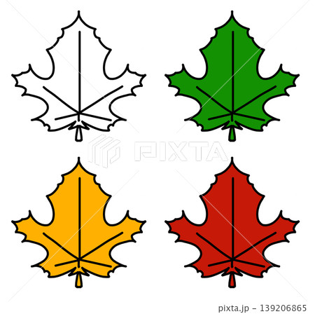 It is an illustration of a leaf. 139206865