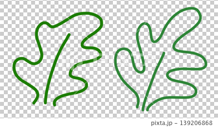 It is an illustration of a leaf. 139206868