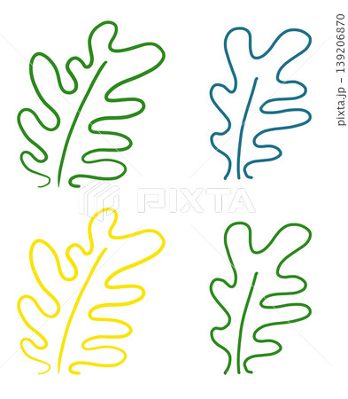 It is an illustration of a leaf. 139206870
