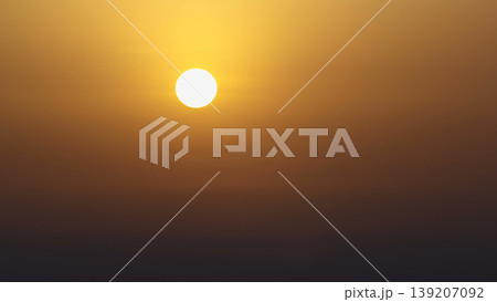 Sunrise with cityscape of Ajman from rooftop aerial timelapse. Sunrise with cityscape of Ajman from rooftop aerial timelapse. 139207092