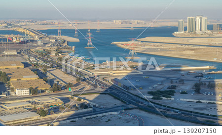 New Sheikh Khalifa Bridge in Abu Dhabi timelapse, United Arab Emirates New Sheikh Khalifa Bridge in Abu Dhabi timelapse, United Arab Emirates 139207150