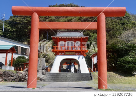 薩摩長崎鼻・龍宮神社(鹿児島県・指宿市) 薩摩長崎鼻・龍宮神社(鹿児島県・指宿市) 139207726