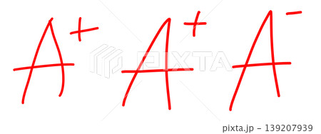 a+,a- This is a hand-drawn illustration. 139207939