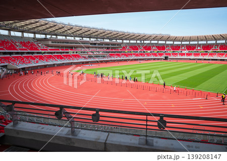 パロマ瑞穂スタジアム、約3万人収容の競技場が完成〈愛知県名古屋市〉 パロマ瑞穂スタジアム、約3万人収容の競技場が完成〈愛知県名古屋市〉 139208147
