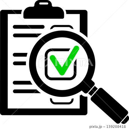 Audit and Test Flat Icon Set Audit and Test Flat Icon Set 139208418