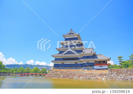 長野県松本市、国宝松本城の風景 長野県松本市、国宝松本城の風景 139208619