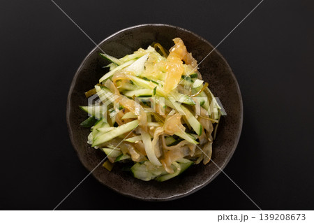 中華くらげ きゅうり 切り昆布 和え 中華くらげ きゅうり 切り昆布 和え 139208673