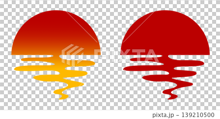 This is an illustration of the sun to welcome the New Year. 139210500