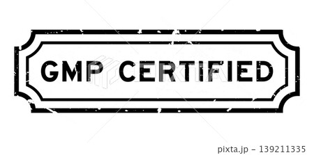 Grunge black GMP (Good manufacturing practice) certified word rubber seal stamp on white background Grunge black GMP (Good manufacturing practice) certified word rubber seal stamp on white background 139211335