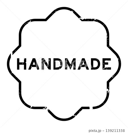 Grunge black handmade word rubber seal stamp on white background Grunge black handmade word rubber seal stamp on white background 139211338
