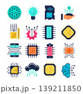Electronics Flat Icons 139211850