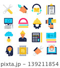 Engineering Flat Icons 139211854