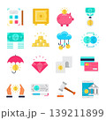 Banking Flat Icons 139211899