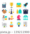Business Flat Icons 139211900