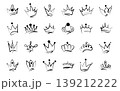 Doodle Crowns Vector Icons 139212222