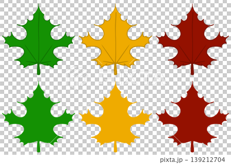 It is a hand drawing of wax leaves. 139212704